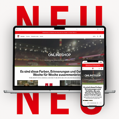 DERBYSIEGER! UND UNSER NEUER ONLINESHOP IST DA!